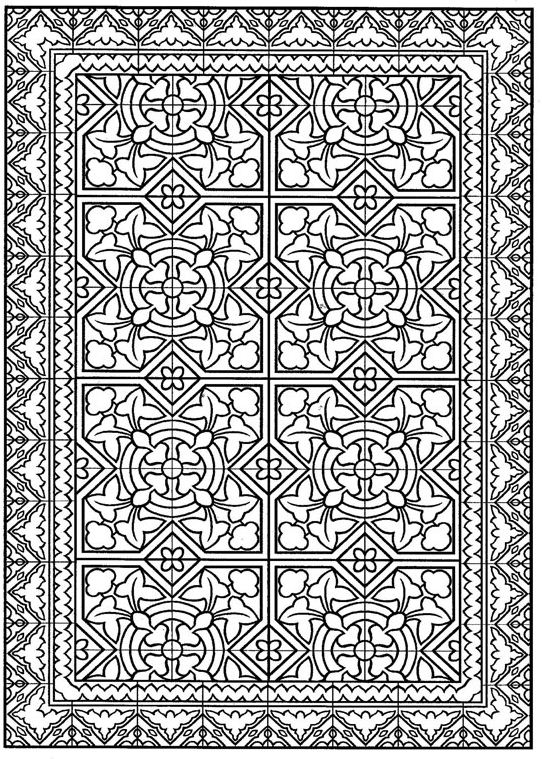 Plansa de colorat cu Modele 29 22